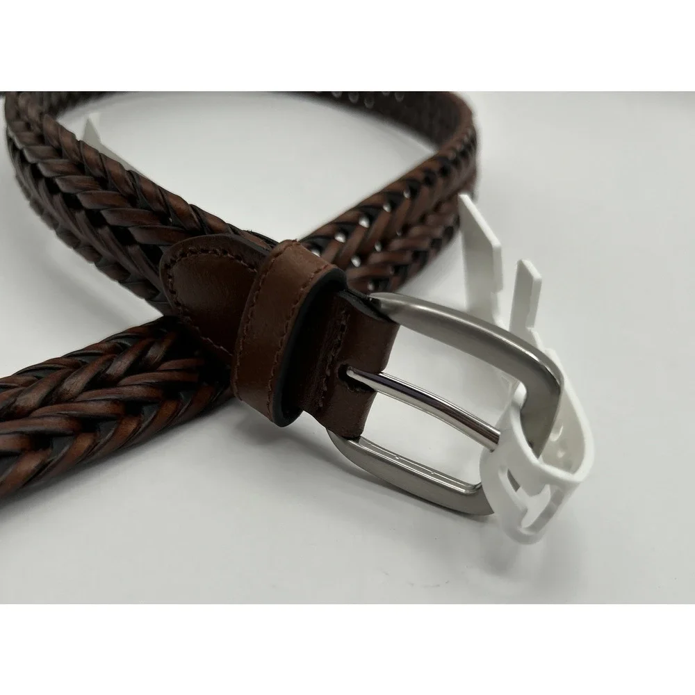 NWT Crown & Ivy Boys‎ Kids Braided Belt Size M ( 7-10 ) NEW Brown